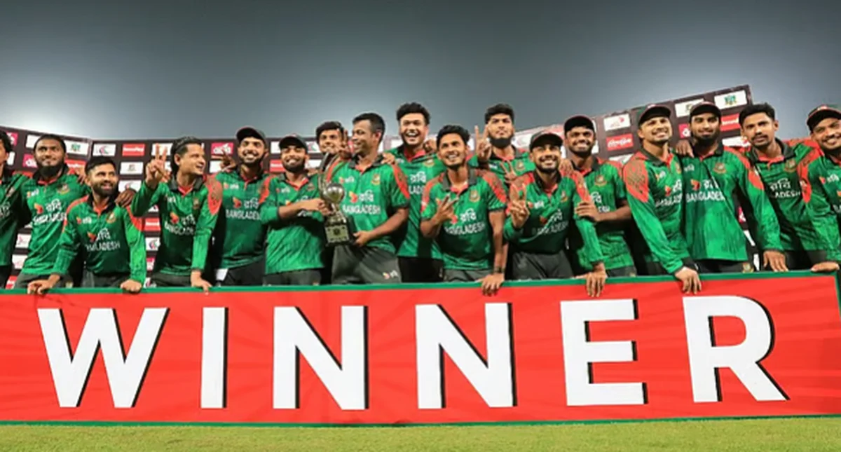 Bangladesh Seal Historic Win Over West Indies to Clinch ODI Series