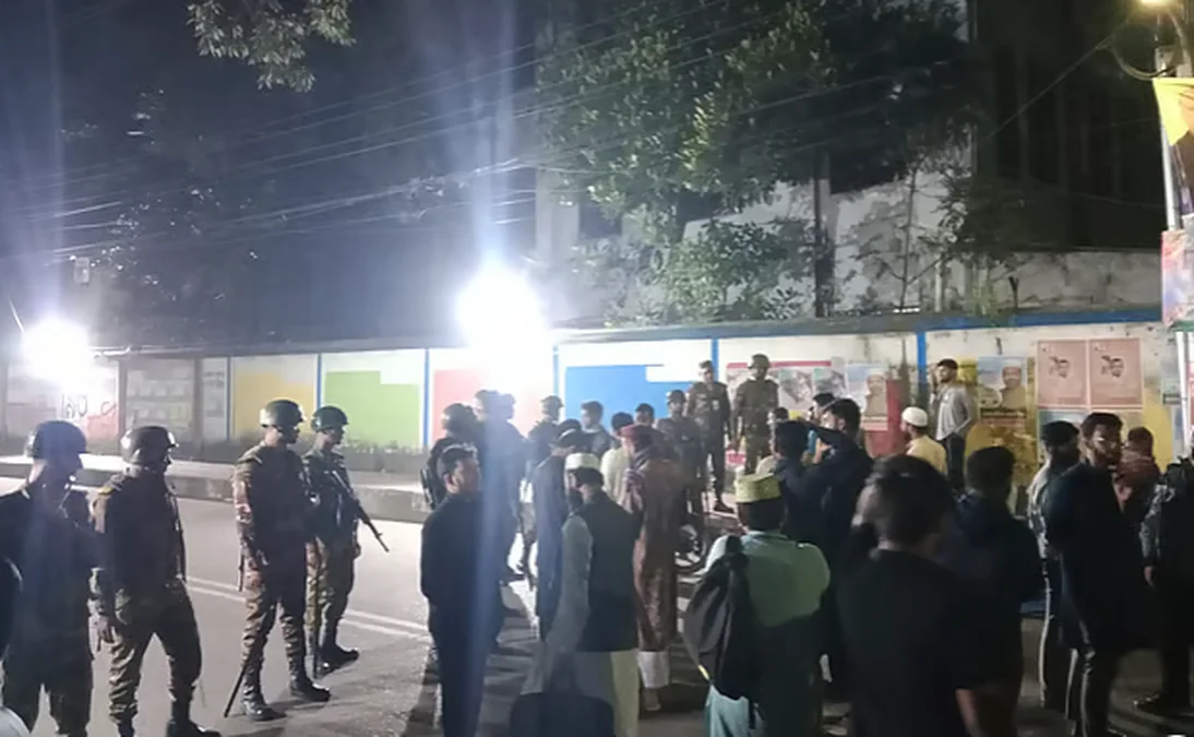 Clash Between Two Groups of Students at Government Alia Madrasa