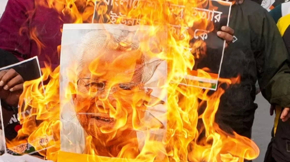 Protesters Gather in London Over Violence Against Hindus in Bangladesh