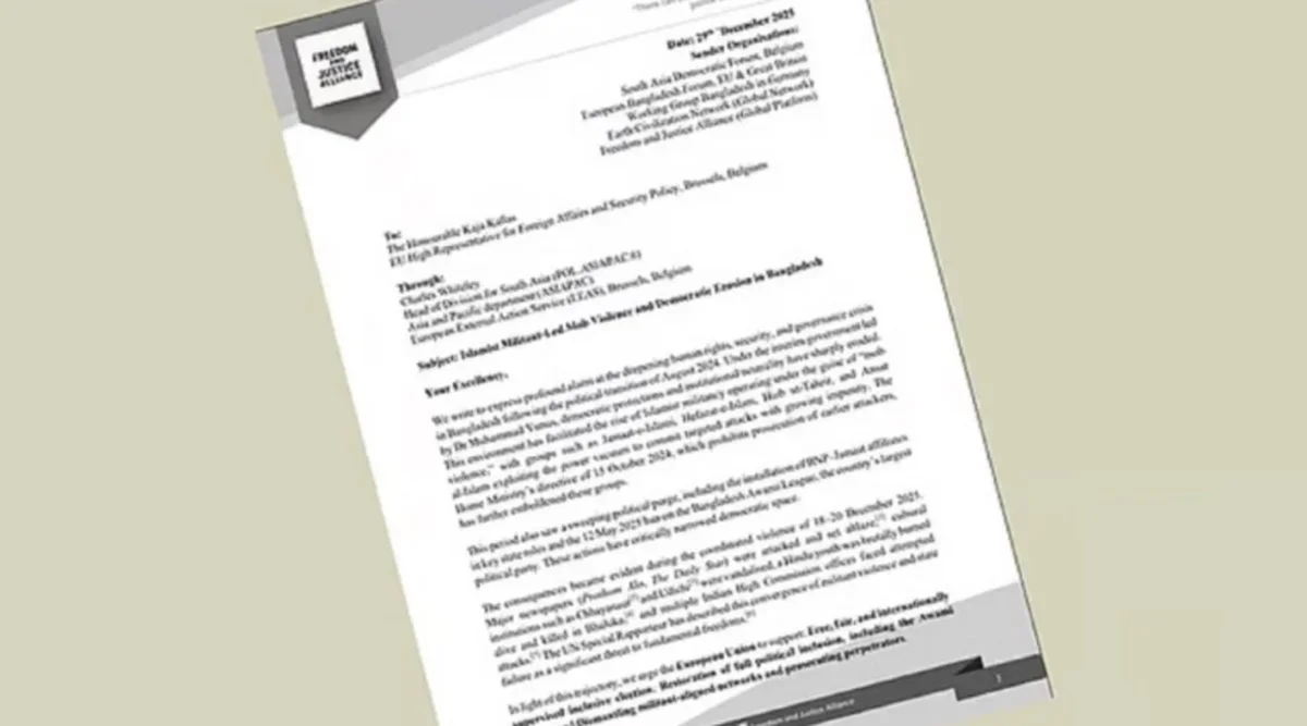 Five Groups Write to EU Over Mob Violence Under Yunus Government