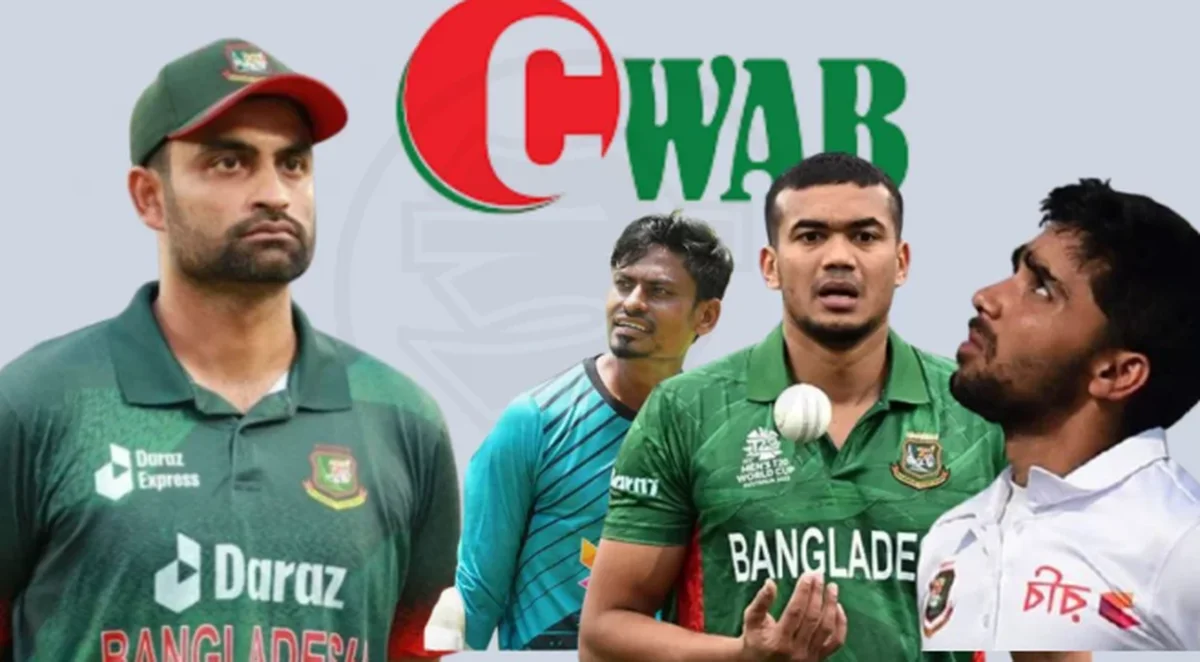 Tamim Labeled an “Indian Agent”; Taskin, Mominul, Taijul and CWAB Protest