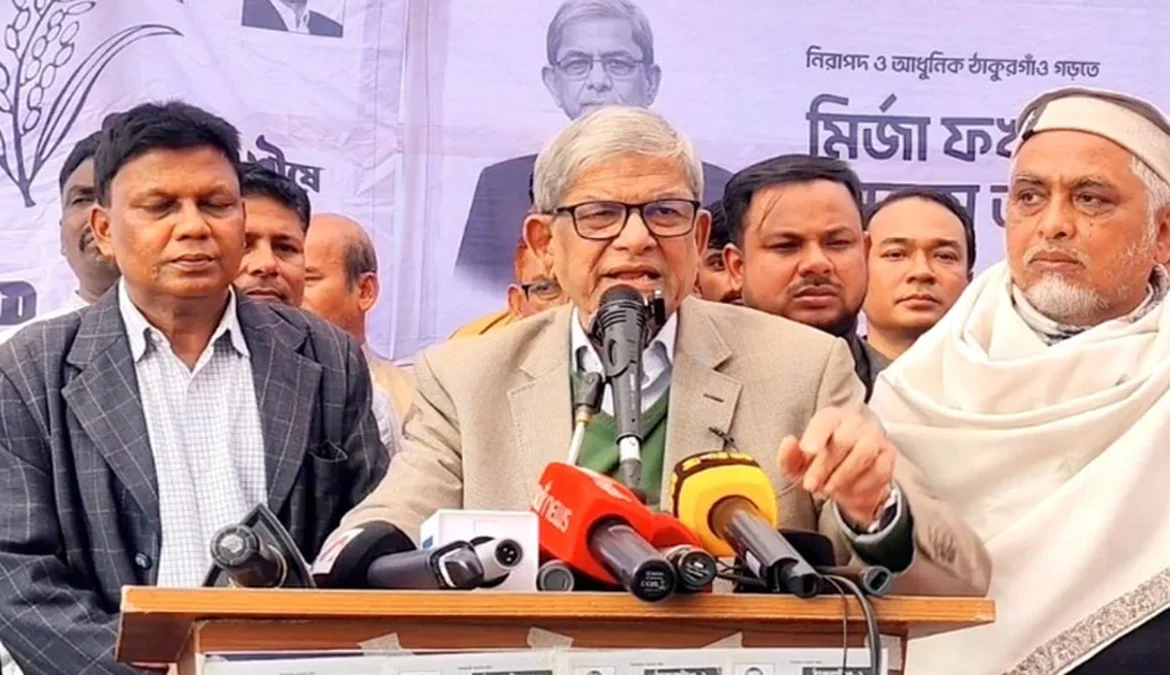 Jamaat Wants to Push Bangladesh Toward the Path of Afghanistan: Mirza Fakhrul