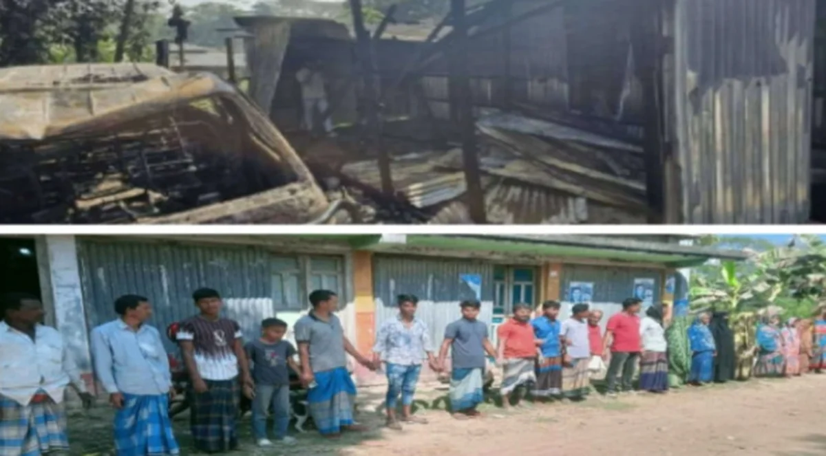 Seven Hindu Families Allegedly Targeted in Post-Election Violence in Noakhali