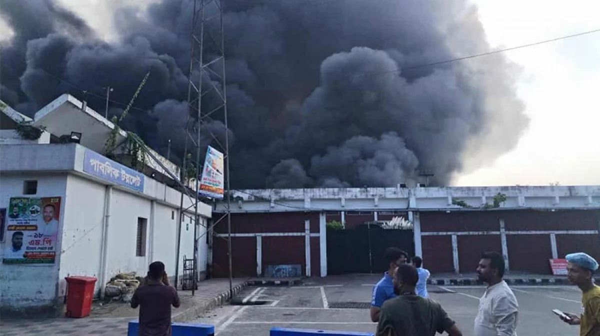 Fire Breaks Out in Cargo Area of Dhaka’s Hazrat Shahjalal International Airport