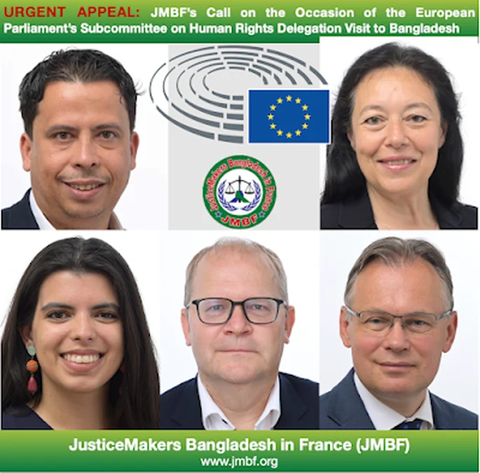 JMBF Urges EU Delegation to Address Human Rights Crisis in Bangladesh