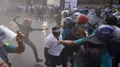 JMBF Slams Brutal Police Crackdown on Dhaka Teachers’ Protest