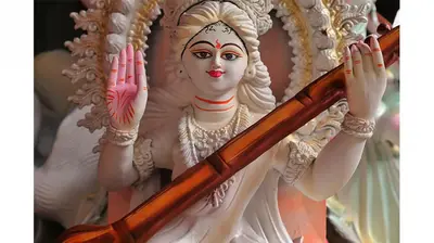 From Campus to Old Town: Saraswati Puja Preparations in Full Swing in Dhaka