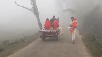 Bangladesh Shivers as Mild Cold Wave Hits 15 Regions, Dense Fog Disrupts Transport